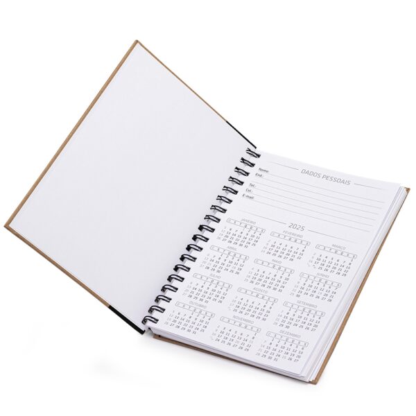 Caderno Capa Kraft - Image 3